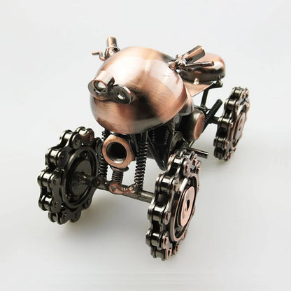 Vroomy - Decorazione con modellini di auto d'epoca, arredamento moderno per la casa, oggetti artigianali in metallo.