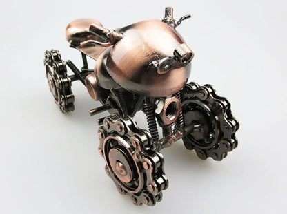 Vroomy - Decorazione con modellini di auto d'epoca, arredamento moderno per la casa, oggetti artigianali in metallo.