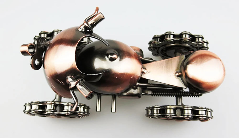 Vroomy - Decorazione con modellini di auto d'epoca, arredamento moderno per la casa, oggetti artigianali in metallo.